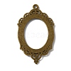 Zinc Alloy Pendant Cabochon Settings FIND-WH050-70AB-2