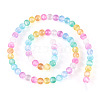1 Strand Natural Selenite Dyed Beads Strands G-TA0002-89-1
