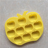 DIY Apple Shape Food Grade Silicone Molds SOAP-PW0001-105-3