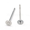 Non-Tarnish 304 Stainless Steel Stud Earring Findings X-STAS-E025-8-2