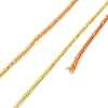 30M Segment Dyed Cotton & Metallic String Threads OCOR-F018-01D-3