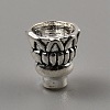 Tibetan Style Alloy Bead Cones FIND-WH0291-06C-AS-2