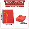 Rectangle Paper Jewelry Set Storage Boxes with Bowknot CON-TAC0014-04D-13