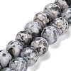 Synthetic Turquoise Beads Strands TURQ-F019-03E-2