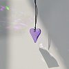 Glass Heart Suncatcher Hanging Ornaments PW-WGA6B84-04-1