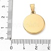 304 Stainless Steel Pendants SA-CBA34D4-15G-3