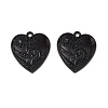 Halloween Alloy Enamel Pendants FIND-G024-06EB-2