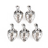 Tibetan Style Alloy Pendants PALLOY-T075-145AS-RS-1