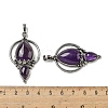 Natural Amethyst Pendants G-F766-04AS-04-3