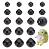 300Pcs 5 Style Resin Imitation Pearl Buttons RESI-PH0002-13-1