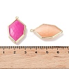 Cat Eye & Dyed Natural Jade Pendants G-G012-02G-4