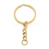 Ion Plating(IP) 304 Stainless Steel Split Key Rings KEYC-M035-01G-1