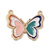 Alloy Enamel Split Pendants ENAM-Z018-02KCG-09-1