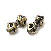 Tibetan Style Rack Plating Brass Connector Charms KK-Q805-08AB-2