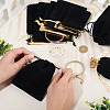 24Pcs 6 Styles Rectangle Velvet Jewelry Drawstring Bags TP-TA0001-08-7