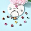 Synthetic Gemstone European Beads SPDL-R001-01-4
