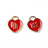 Zinc Alloy Enamel Charms ENAM-TAC0013-19A-2