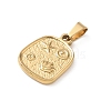 304 Stainless Steel Pendants SA-CBA34D4-03B-G-2