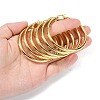 304 Stainless Steel Hoop Earrings EJEW-H358-08G-A-6