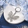 Butterfly Alloy Keychains KEYC-JKC01001-2