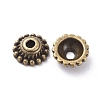 Tibetan Style Alloy Caps X-MLF1235Y-NF-2