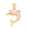 Brass Enamel Pendants KK-H534-01C-G01-1