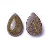 Natural Jade Cabochons G-F605I-01-2