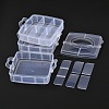 Rectangle Portable PP Plastic Detachable Storage Box CON-D007-02A-4