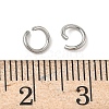 304 Stainless Steel Open Jump Rings STAS-Z150-01B-P-3