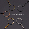 Round Copper Wire for Jewelry Making CWIR-BC0004-0.7mm-04-6