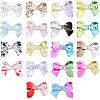 54Pcs 18 Colors Transparent Acrylic Beads OACR-PA0001-81-7