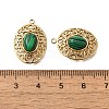 Natural Malachite Pendants STAS-C111-55G-3