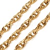 304 Stainless Steel Rope Chains CHS-A021-07C-G-1