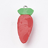 Handmade Polymer Clay Pendants X-CLAY-T012-09-2