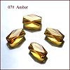Imitation Austrian Crystal Beads SWAR-F055-12x6mm-07-1