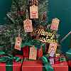 Christmas Theme Kraft Paper Cards DIY-SZC0003-01-7