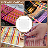24Pcs Acrylic Looms Braiding Disk DIY-BC0014-11-6