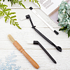 Gorgecraft 4Pcs 4 Style Nylon & Wood Brush Cleaning Tool TOOL-GF0002-97-5