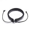 Adjustable Braided PU Leather Cord Bracelets BJEW-P099-11A-3