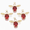 Glass Pendants GLAA-T021-06C-1