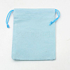 Velvet Cloth Drawstring Bags X-TP-C001-50x70mm-3-2