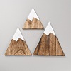 3Pcs Wood Pieces WOOD-WH0029-84A-1