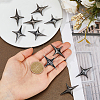 16Pcs Star Alloy Lapel Pins for Backpack Clothes JEWB-FH0002-96B-3