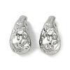 Brass Micro Pave Cubic Zirconia Charms KK-P283-27B-P-1