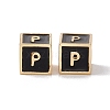 Rack Plating Brass Enamel Beads KK-B060-04G-01P-2