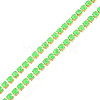 Brass Rhinestone Strass Chains CHC-N017-003A-B01-2