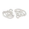 Tibetan Style Alloy Charms TIBEP-36884-P-RS-1