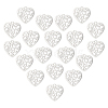 40Pcs 201 Stainless Steel Pendants STAS-UN0035-22-1