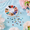 Pointed Back Glass Rhinestone Cabochons RGLA-YS0001-04C-5
