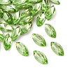 Pointed Back Glass Rhinestone Cabochons RGLA-T083-5x10mm-20-3